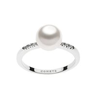 Anillo Comete Mujer in Oro blanco Perla ANP352 - ANP352